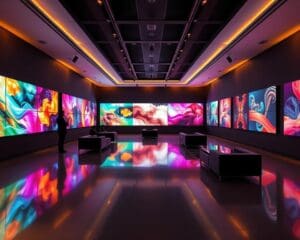 Digital Art Ausstellung in der Galerie