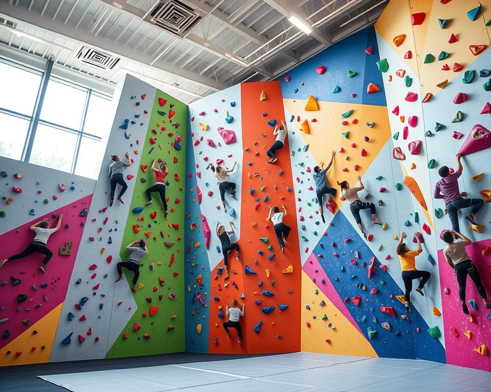 Indoor Klettern
