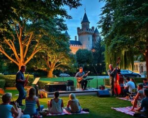 Jazzkonzert im Schlosspark: Musik unter freiem Himmel