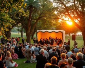 Klassisches Konzert unter freiem Himmel