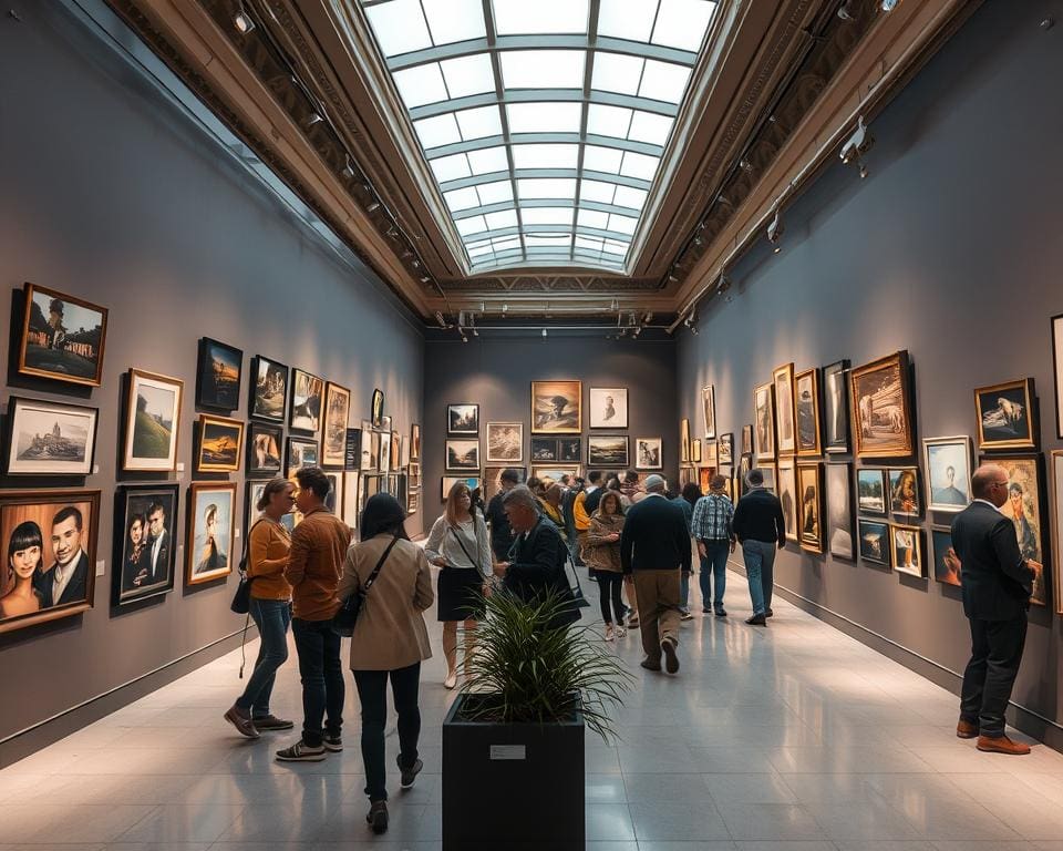 Künstlerische Fotoausstellung in Berlin