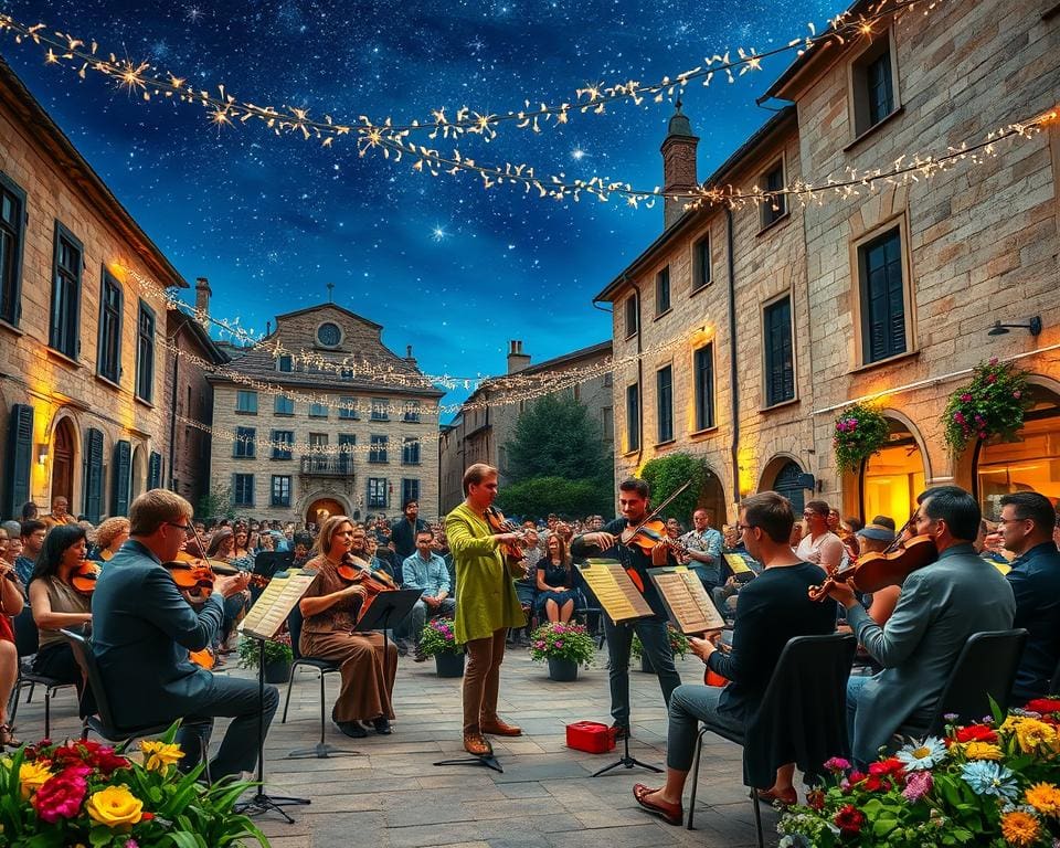 Kulturveranstaltung mit Live-Musik