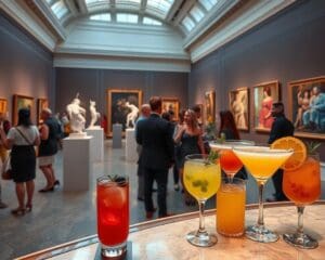 Kunst und Cocktails im Museum