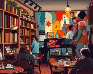 Literatur und Jazz im Künstlercafé