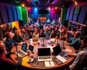 Live-Podcast-Aufnahme: Hinter die Kulissen blicken