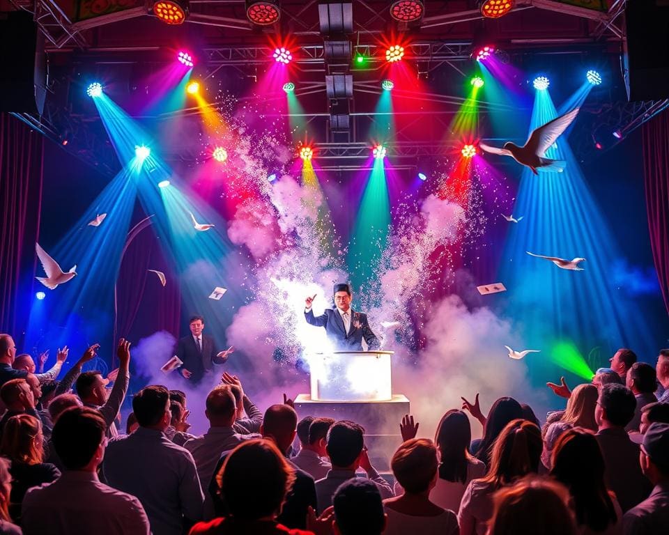 Magische Zaubershows: Illusionen live erleben