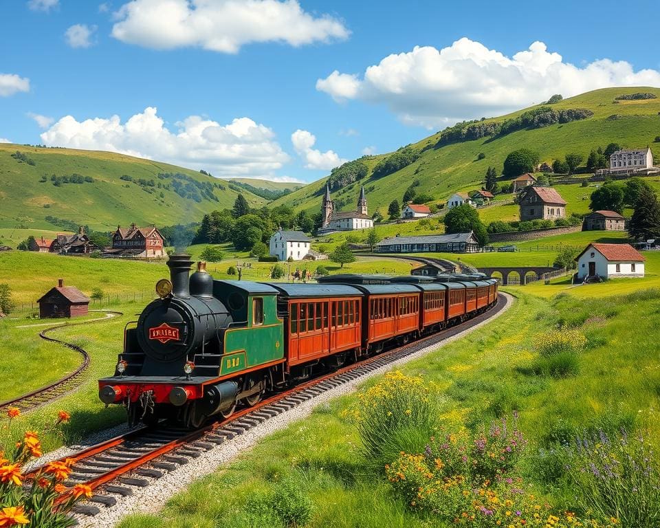 Mit der Feldbahn durch Museumslandschaften reisen