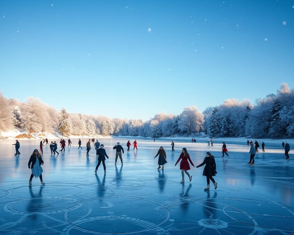 Naturerlebnis Eislaufen