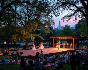 Open-Air-Ballettaufführung im Stadtpark