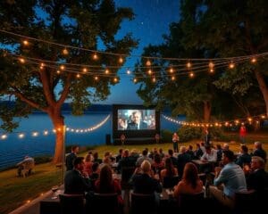 Open-Air-Filmpremiere am See