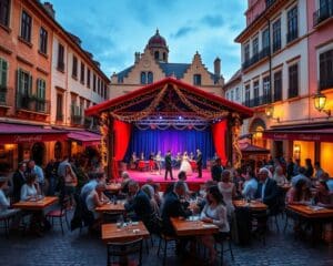 Open-Air-Kabarett in der Altstadt