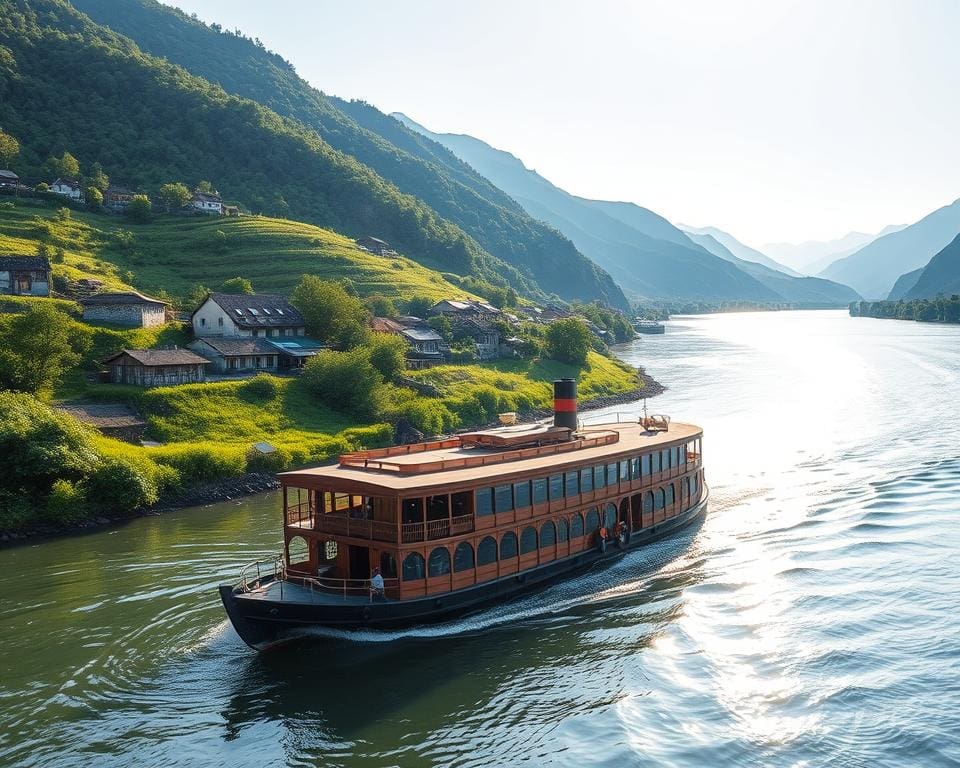 Postschiff Reisen auf den malerischen Flüssen