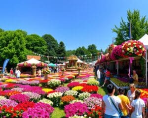 Blumenfestivals: Farbenpracht erleben