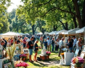 Kunstmarkt im Park: Ein Fest für Kreative