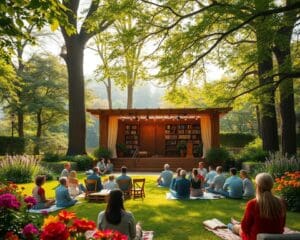 Literatur im Park: Autoren und Lesungen