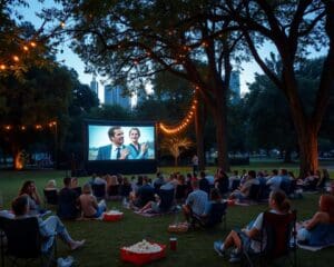 Open-Air-Kino im Park: Filmgenuss unterm Himmel