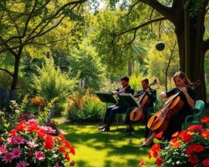 Sommerliche Klassik-Konzerte im Garten