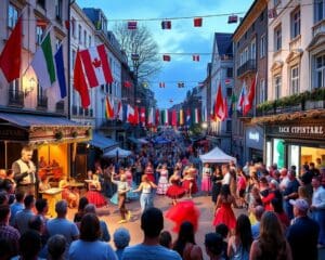 Straßentheater-Event mit internationalem Flair