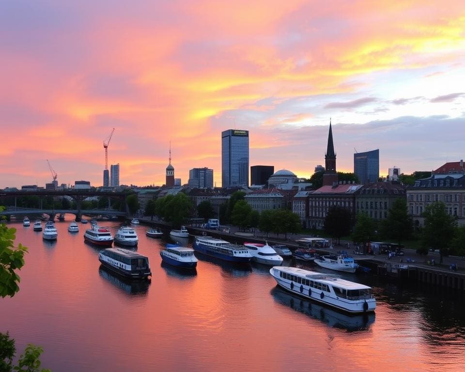 Bootstouren auf der Elbe