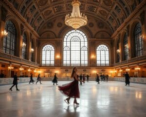 Eislaufen in historischen Hallen: Eleganz auf Kufen