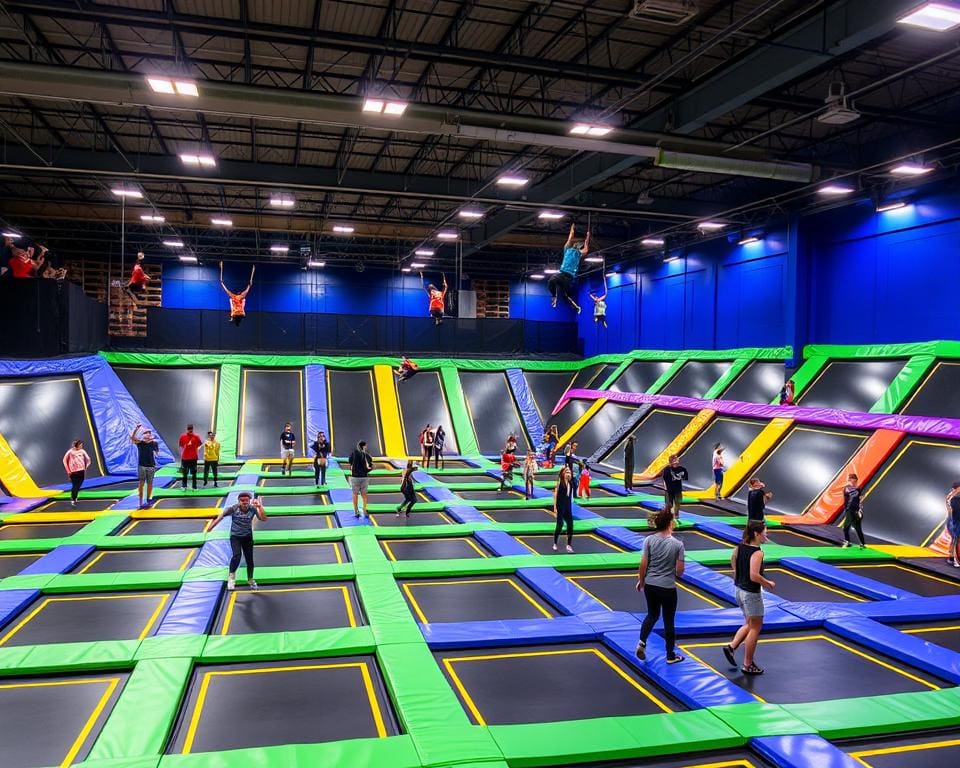 Indoor-Trampolinhallen in Stuttgart: Fitness mit Spaß