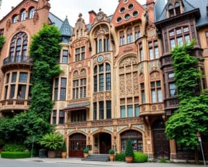 Jugendstilarchitektur in Darmstadt: Kunstvolle Gebäude