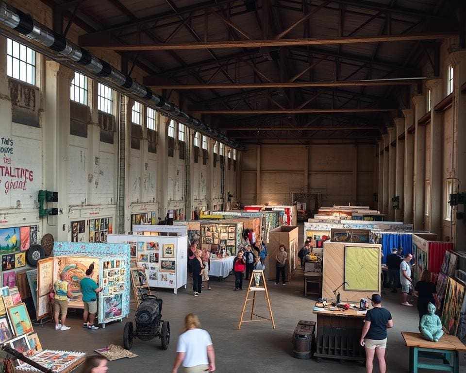 Kunstfestival in der alten Fabrik