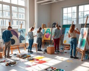 Malworkshops in Leipzig: Kreativität fördern