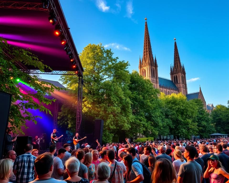 Musikveranstaltungen unter freiem Himmel