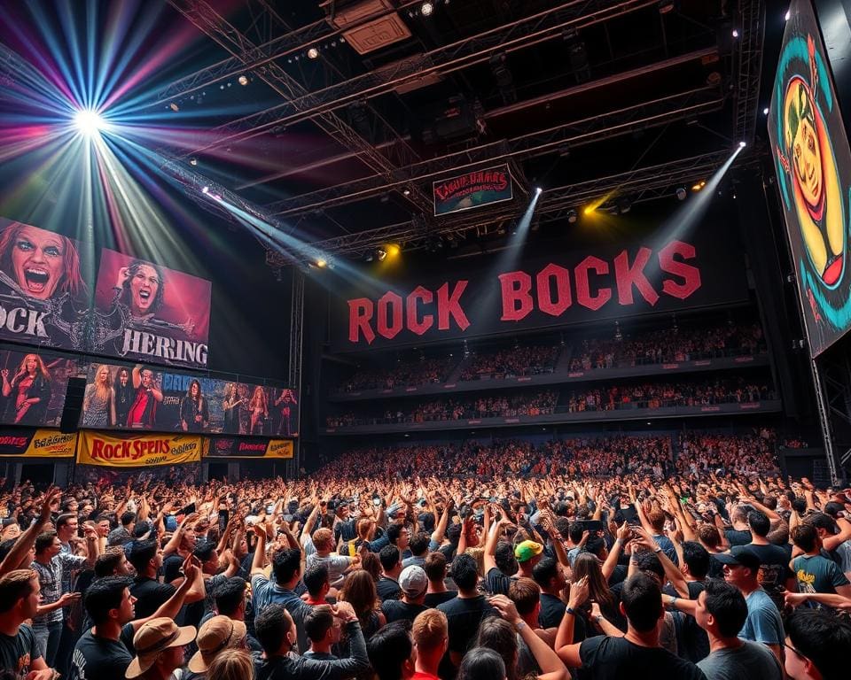 Rock-Festival in der Festhalle