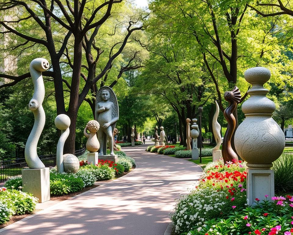 Skulpturenweg im Stadtpark