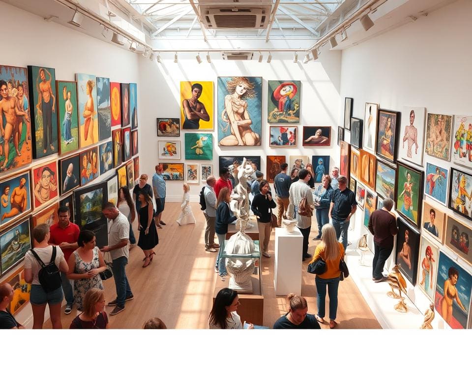 neue Ausstellung - Vielfalt in der Bildergalerie