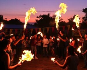 Feuerschlucker-Workshops: Mut zur Flamme