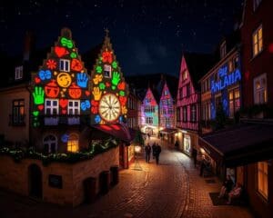 Lichtspielnacht in der Altstadt