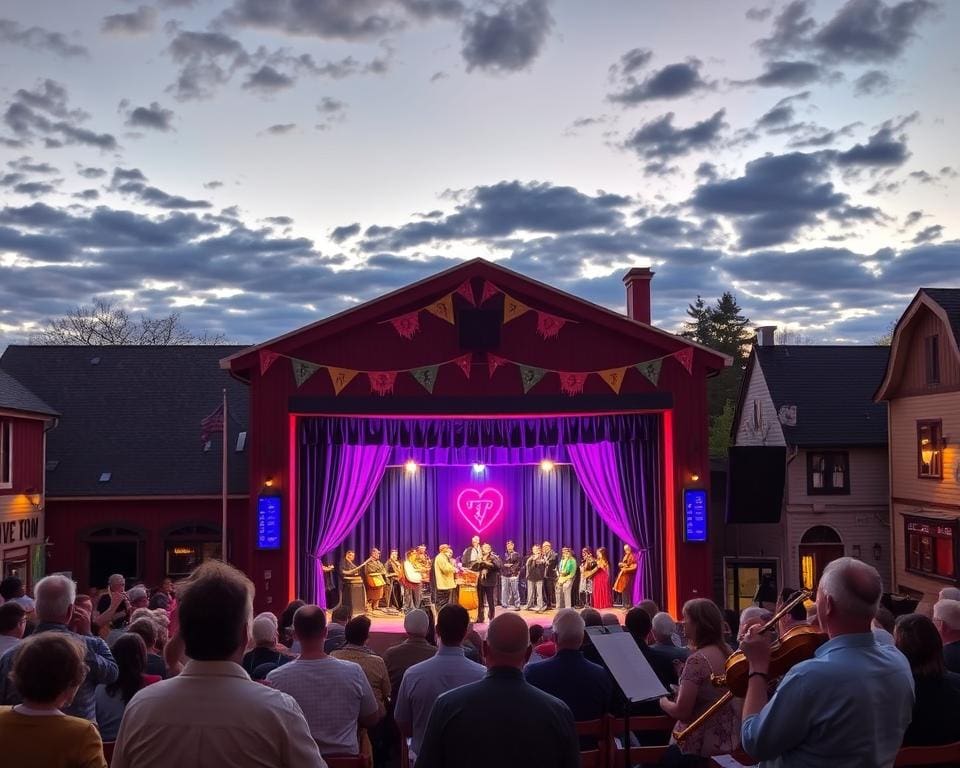 Musiktheater Aufführungen in der Kleinstadt