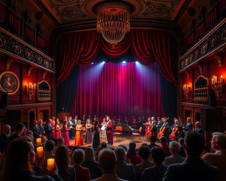 Spannende Opernaufführung im kleinen Theater