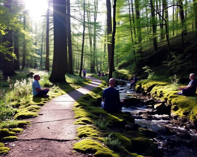 Waldbaden-Führungen: Entspannung in der Natur